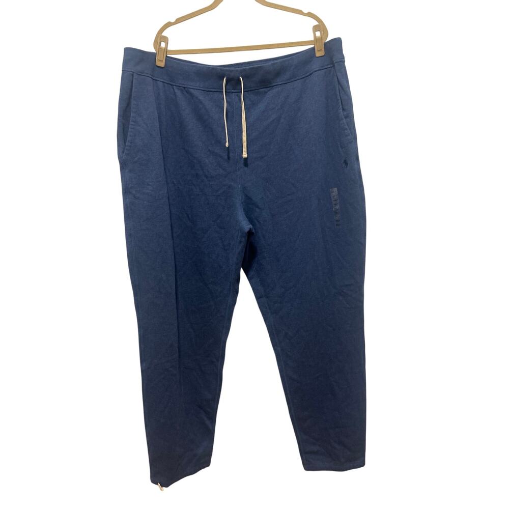 Polo Ralph Lauren Blue Heather Fleece Straight Leg Sweatpants 4XL Tall NWT